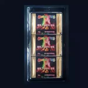 TBZ 캠핑용 매직파이어 불멍 오로라 30g 3p세트 행사용품