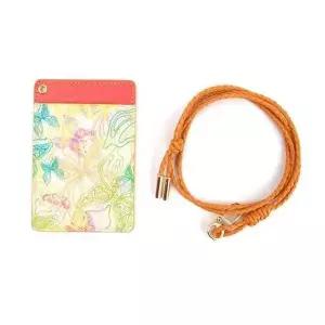 소가죽 목걸이 카드지갑 교통카드 출입증 신분증