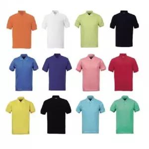 카라티 반팔 여름 작업복 티셔츠 단체