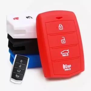 제네시스 4버튼 실리콘 키케이스 gUh9+8cZC