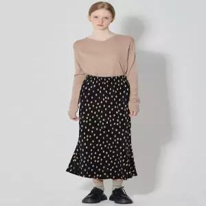 [오조크][패플단독] [오조크(OZOC)] 도트 머메이드 밴딩 스커트 (택가격 129000원)