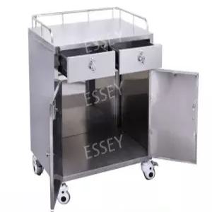 병원 이동식 웨건 간호사 스텐트롤리 드레싱카트 수술실 2단