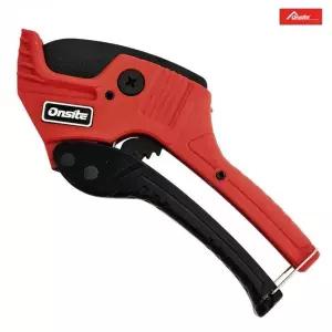 [콩심팥심]PVC 배관 절단기 730123 플라스틱 파이프 커터 가위형 절삭기