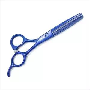 [반려] HY-402 모모 컬러 미용 숱가위 블루