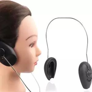 실리콘 염색 파마 귀마개 고정형 이어캡 귀 커버