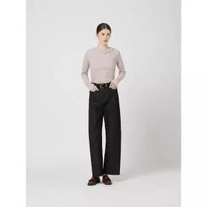 [CC콜렉트](광주신세계)[씨씨콜렉트] 라운드 라인 생지 데님 팬츠_C253MSA002