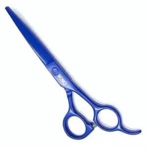 [반려] 강아지 일자가위 1P 블루 반려견 애견 셀프미용 커트