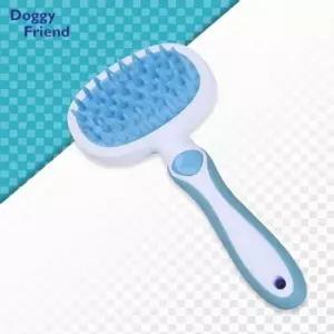 [반려] 펫그로 러버마사지 브러시 블루