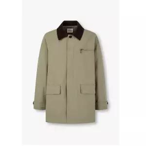 [롯데백화점]스튜디오톰보이 히든버튼 중기장 싱글 점퍼91U5113002