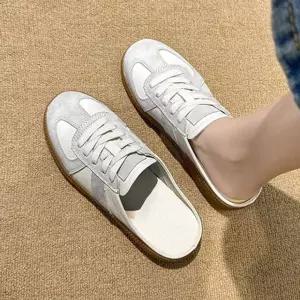 편한 발편한 뮬슬리퍼 데일리 여자 여름 슬립온슈즈 패션운동화