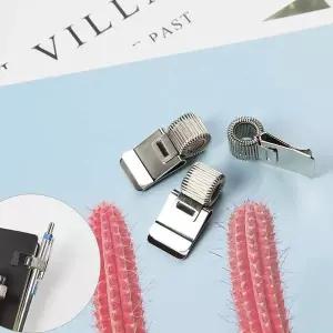 [셀러에이드]1P 소형 노트 책 실버 꽂이 펜 다이어리 보관