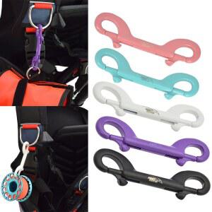 자전거 락링툴 다이빙 양단 클립 후크 볼트 스냅 90mm 버클 스쿠버 드로우 링크 카라비너 장비 액세서리