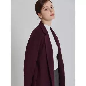 [르오트]캐시미어 앙고라 루즈핏 미디 울코트 사이즈 55 88까지_P417686643