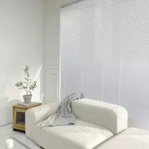 알루미늄 블라인드 셔터시스템 투코드 25mm L자 거실 베란다 창문 30x30