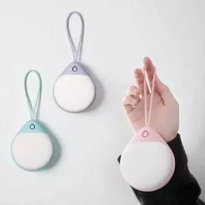 충전용손난로 따뜻한 겨울 USB 충전식 손난로 안전 스트랩 휴대용 전기핫팩