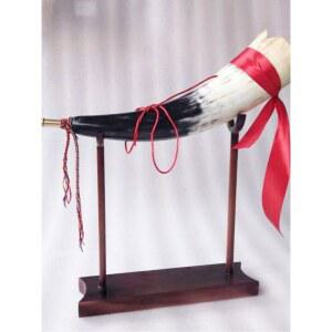 뿔피리 나팔 악기 쇼파르 뱃고동 조개 35cm 레이스 입문 디자인