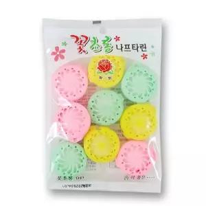 DOMOA 꽃초롱 나프탈렌 9P -TJ/바둑알 탈취제/제습/나프탈렌/나프탈린