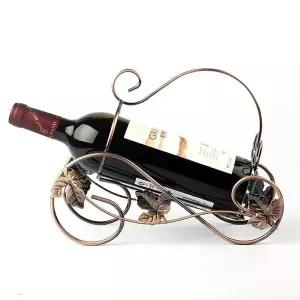 TBZ 철재 엔틱 마차형 와인랙 와인꽃이 와인인테리어 홈바