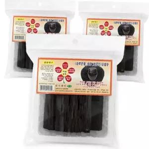 DOMOA 백탄) 국산(참숯 모던 x3개 장담그기 간장숯 물정화 탈취용