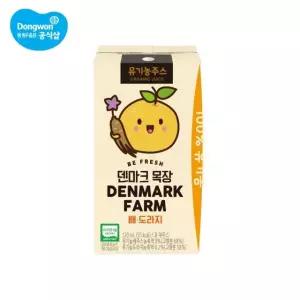 [소비기한26.05.07까지]덴마크목장 유기농주스 배도라지 120mL 32입
