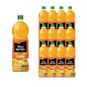 [셀러허브]미닛메이드 프루티 오렌지 1.5L 12개 (S31954083)