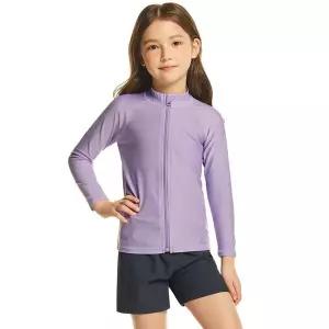 [하프클럽/테슬라]테슬라 아동 주니어 집업 래쉬가드 수영복 TM-BSZ13_H