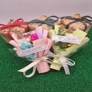 미니 납골당꽃장식 납골당 꽃다발 추모 봉안당 조화 드라이플라워 납골당꽃