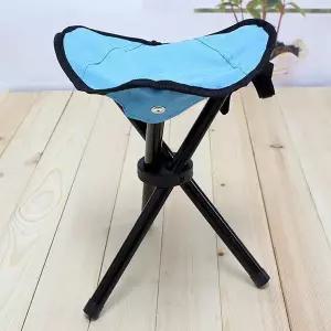 [셀러에이드]TBZ 휴대용 접이식 삼각발 의자-색상랜덤 민물낚시의자 낚시용의자