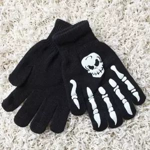 TBZ 할로윈 뼈다귀장갑 자전거겨울장갑 따뜻한장갑 운동장갑
