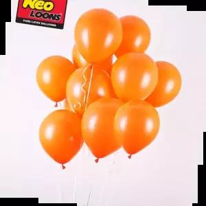 네오텍스 일반 오렌지 라운드 풍선 100개입 13cm