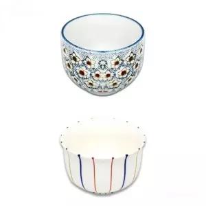 수제 도예 차잔 녹차 티컵 찻잔 세라믹 다기용기