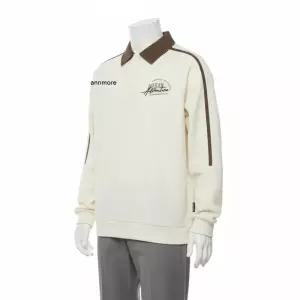 내셔널지오그래픽키즈 아동 카라 맨투맨 아이보리