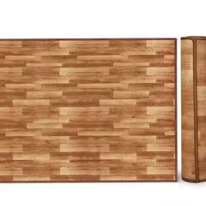 바닥 보온 매트 두꺼운 놀이방 겨울 거실 보온 매트 인테리어 층간소음 우드패턴 미끄럼 2인용 난방비