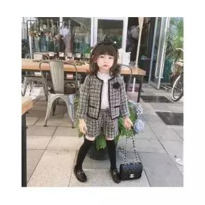 팜므 유아정장세트 여아 헤라체크세트설날