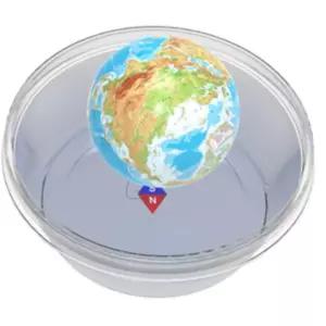 초등과학 물위에 뜨는 나침반 지구본 스펀지공 만들기 두뇌개발 놀이키트 가정보육