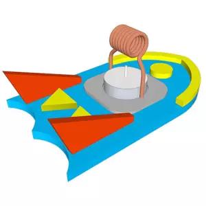 대체에너지 티라이트 양초 열 발생 증기 보트 배 만들기 두뇌개발 체험수업 창작교실