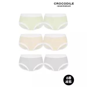 [하프클럽/ 이너웨어]하프에센셜 멜란지 소프티 팬티 6종 CDWPT6M363738_T2