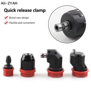 유선 및 무선 전기 드릴과 호환되는 6.35mm 육각 비트용 퀵 릴리스 변환 척