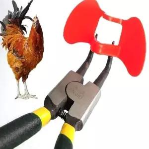 버드스파이크 간편눈가리개 펜치 실외기비둘기 앵무새횟대 닭싸움방지 닭안경 세트 꿩안경