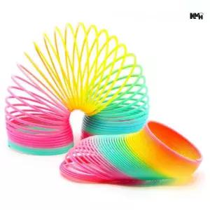 무지개링 12개입 무지개스프링 링장난감 유아장난감