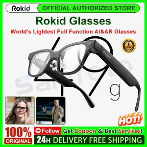 로키드 글래스 경량 AR 스마트글래스  촬영 실시간 내비게이션 번역 텔레프롬프터 AI
