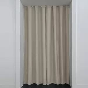 자취방 중문 커튼 못없는 압축봉 거실 분리 방풍 못없이 그레이 암막 큰창문용 현관문