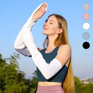 [모두모아]운전 골프 UV 자외선 햇빛 차단 쿨링 팔 손등 토시 암슬리브 골프쿨토시 손등팔토시 쿨토시 캠핑