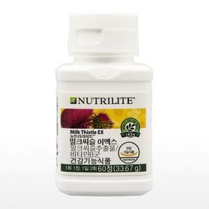 암웨이 뉴트리라이트 밀크씨슬 이엑스 60정
