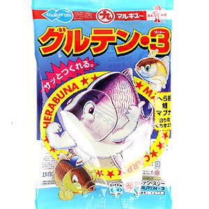 마루큐 글루텐3 딸기후르츠향 소포장 3봉지 일제 떡밥