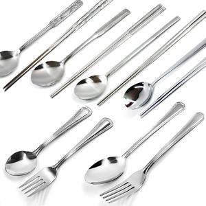 스텐 숟가락 젓가락 스푼 포크 수저세트 업소용 모음