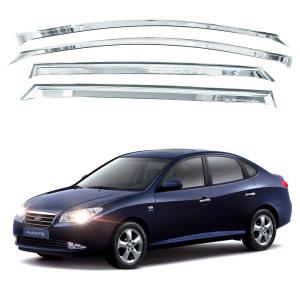 국산정품 크롬 썬바이저 몰딩 4P (아반떼HD 전용)