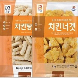 오양 치킨너겟1kg+치킨 탕수육1kg