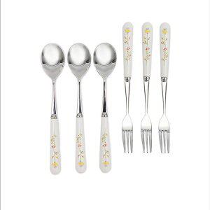 [행남자기] 헤르미아 티스푼 티포크 6p