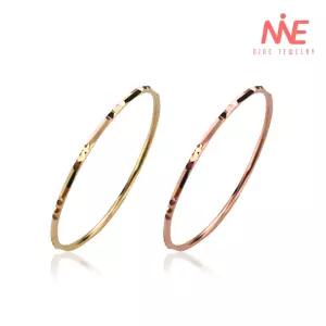 나인주얼리 14k 실반지 타입G 컷팅반지 레이어드링